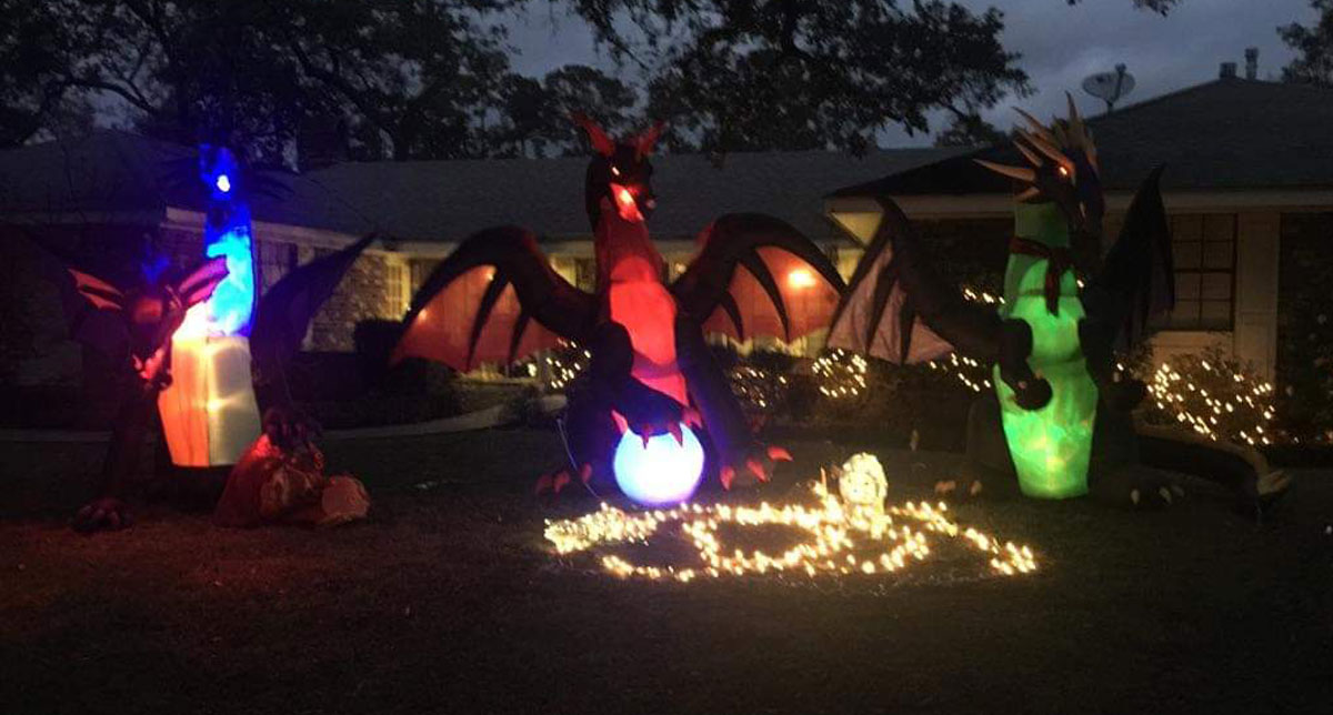 dragon holiday decorations