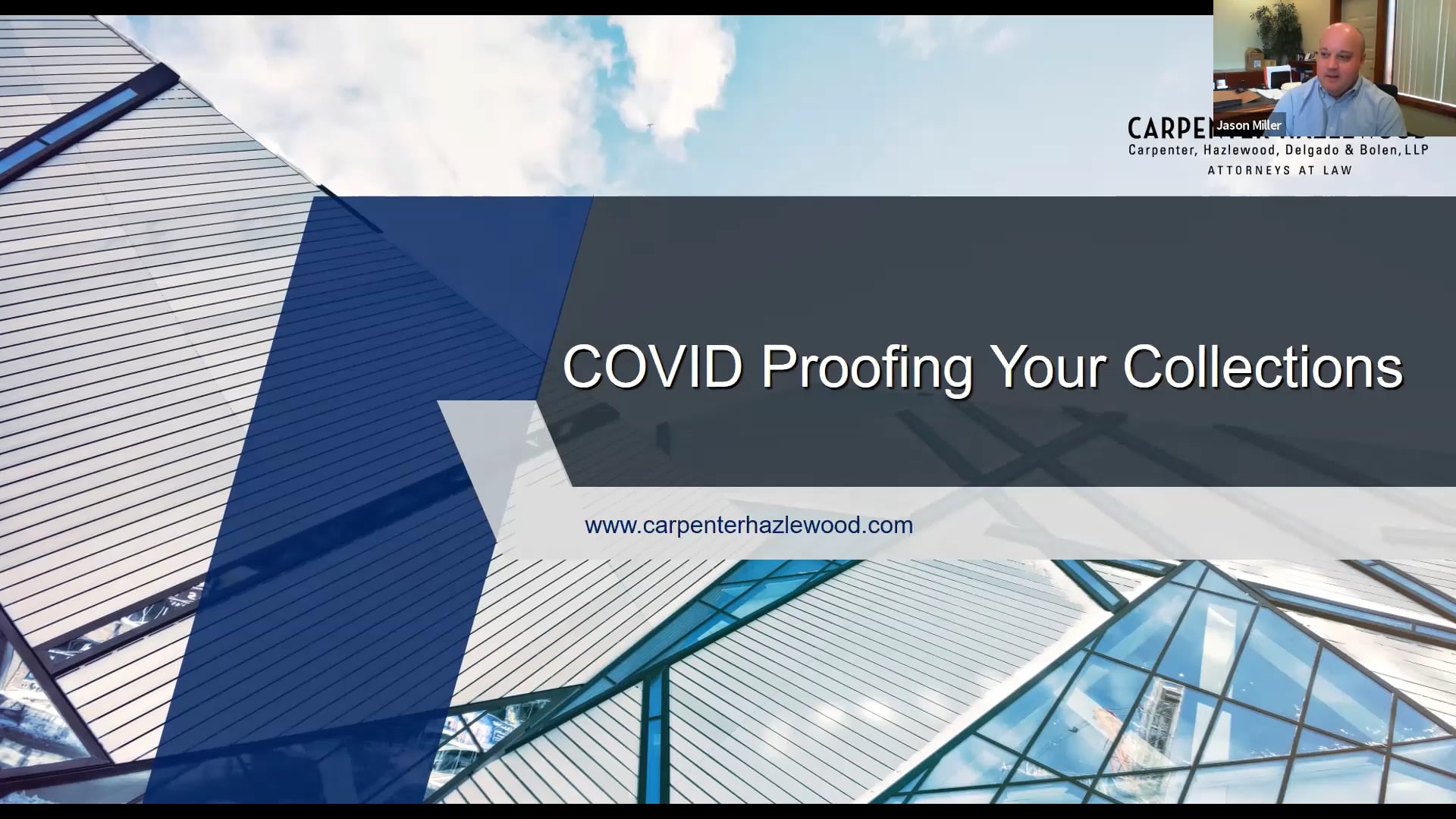 COVID Proofing Your Collections