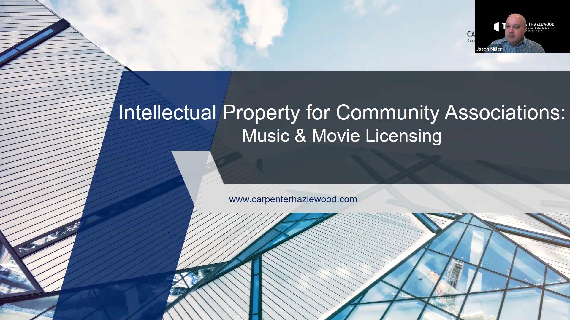 HOAs, Movie and Music Licenses