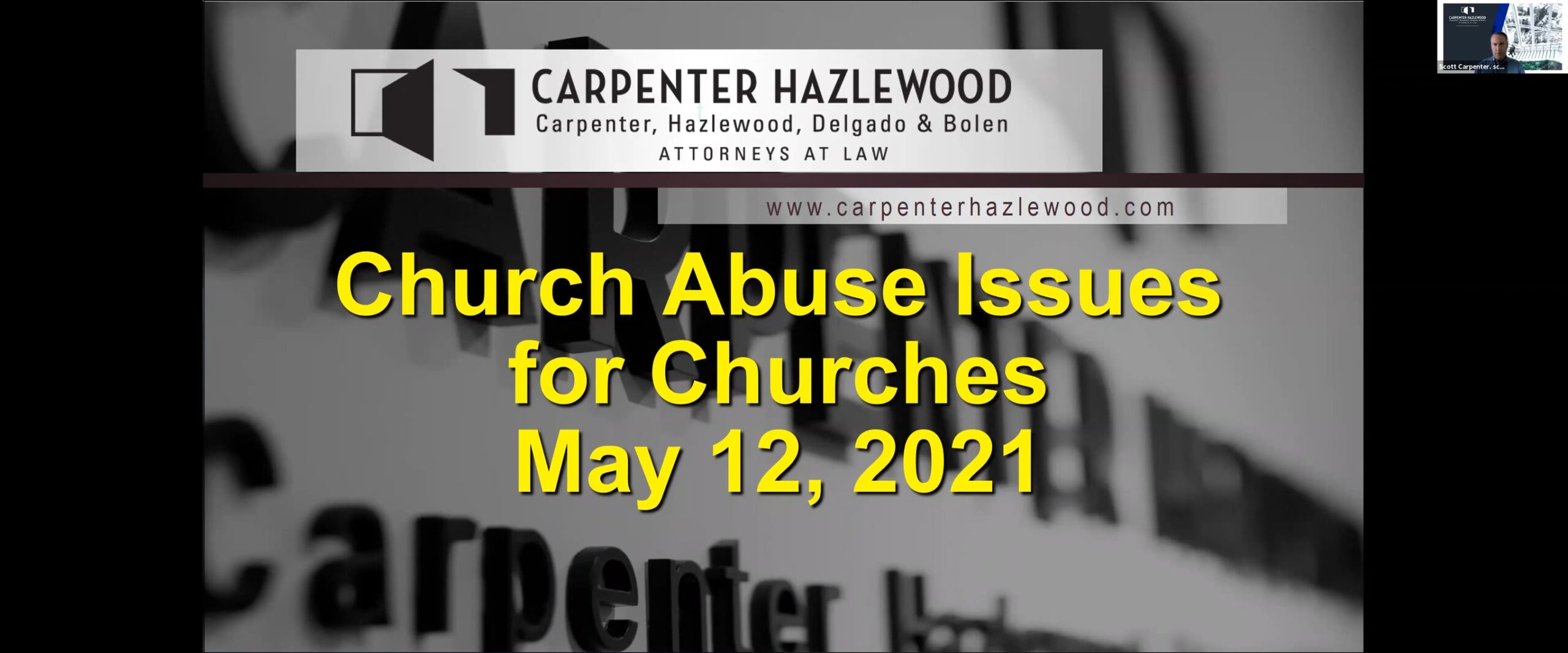 Church Abuse Issues for Churches in 2021