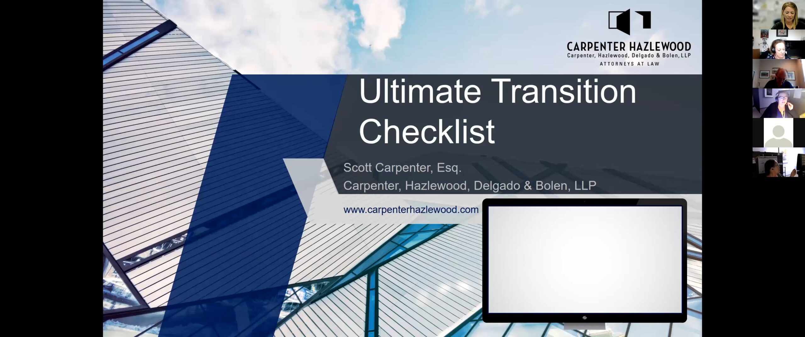 The Ultimate Transition Checklist