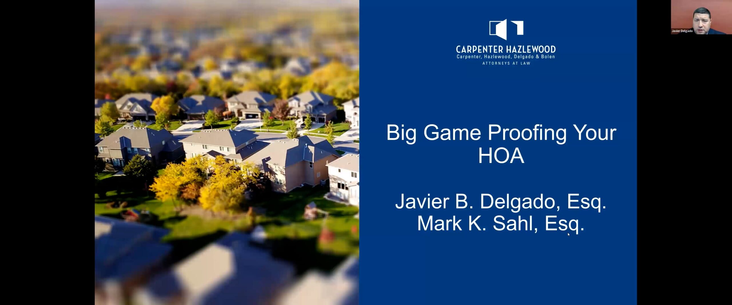 Big Game Proofing Your HOA – Regulating Short Term Rentals, Party Houses & Street Parking