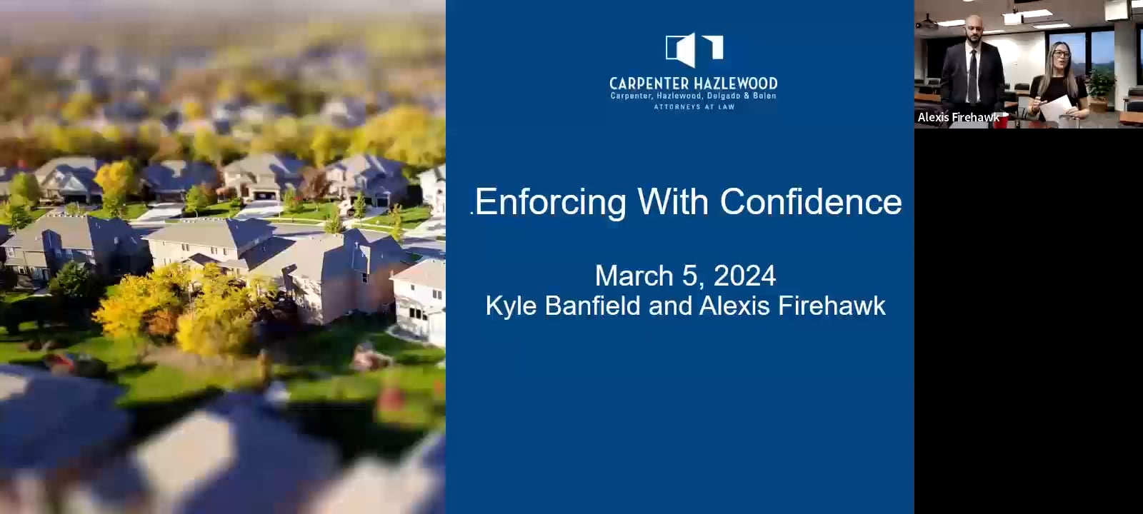 Enforcing with Confidence