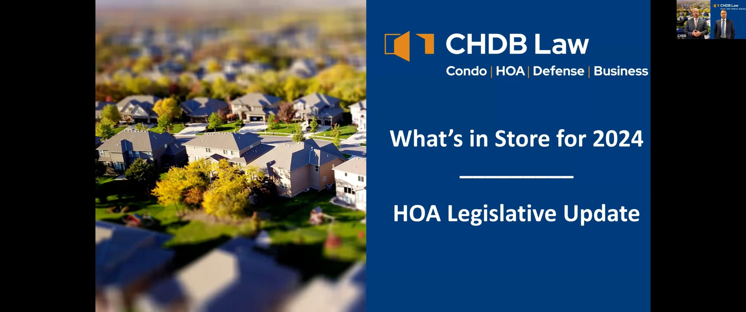 What’s in Store for 2024 – HOA Legislative Update