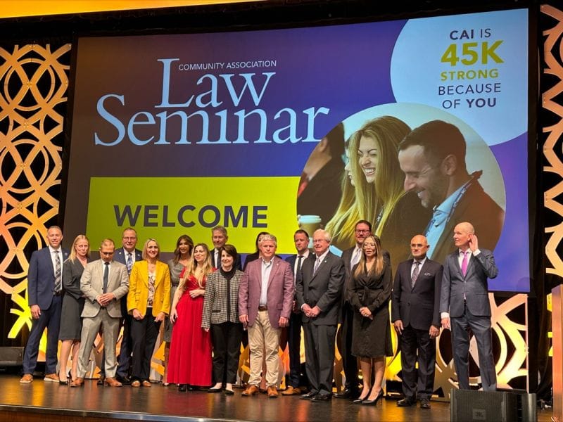 Attorneys at the 2024 CAI CCAL Law Seminar