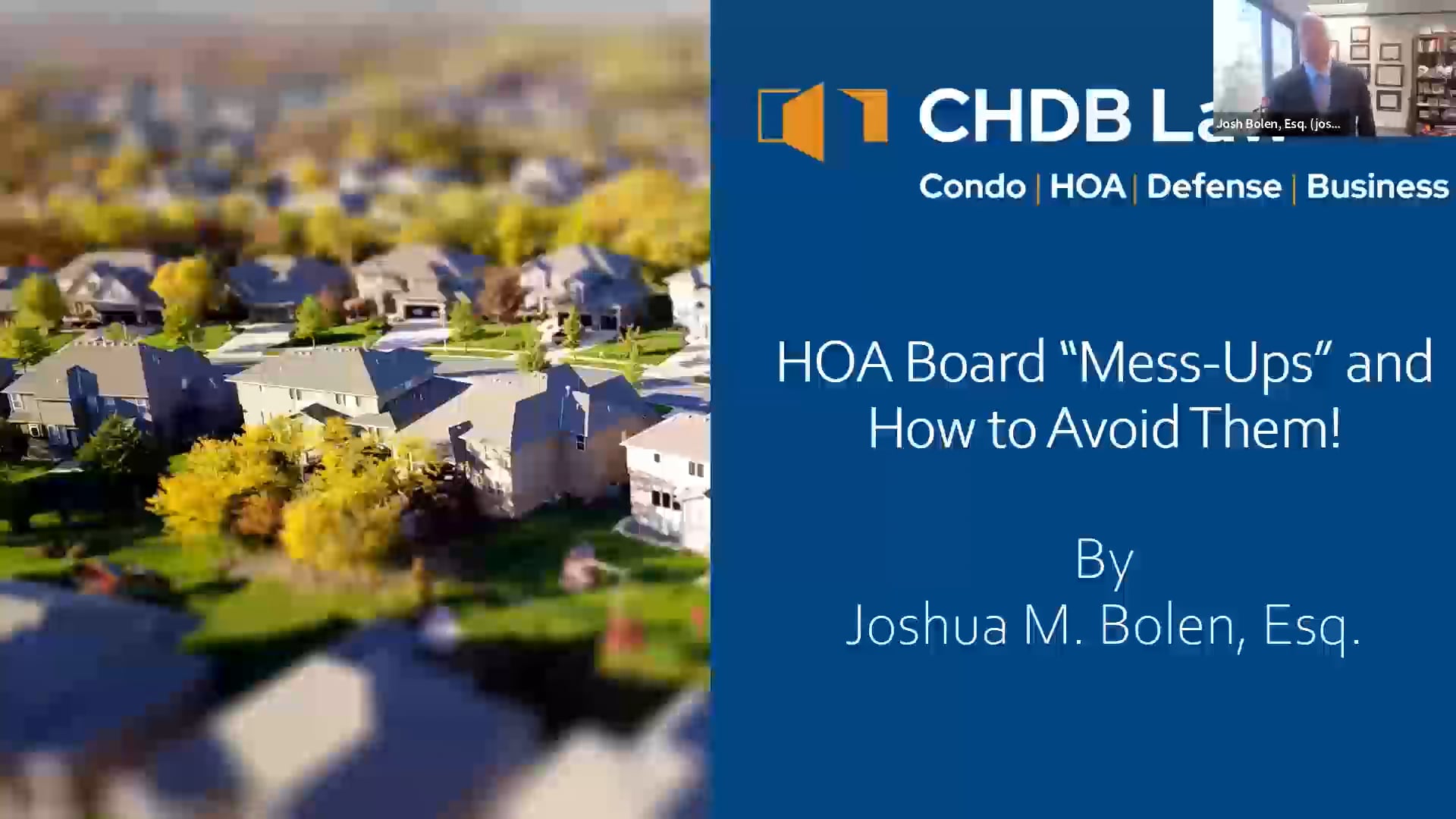 HOA Board “Mess-Ups” and How to Avoid Them