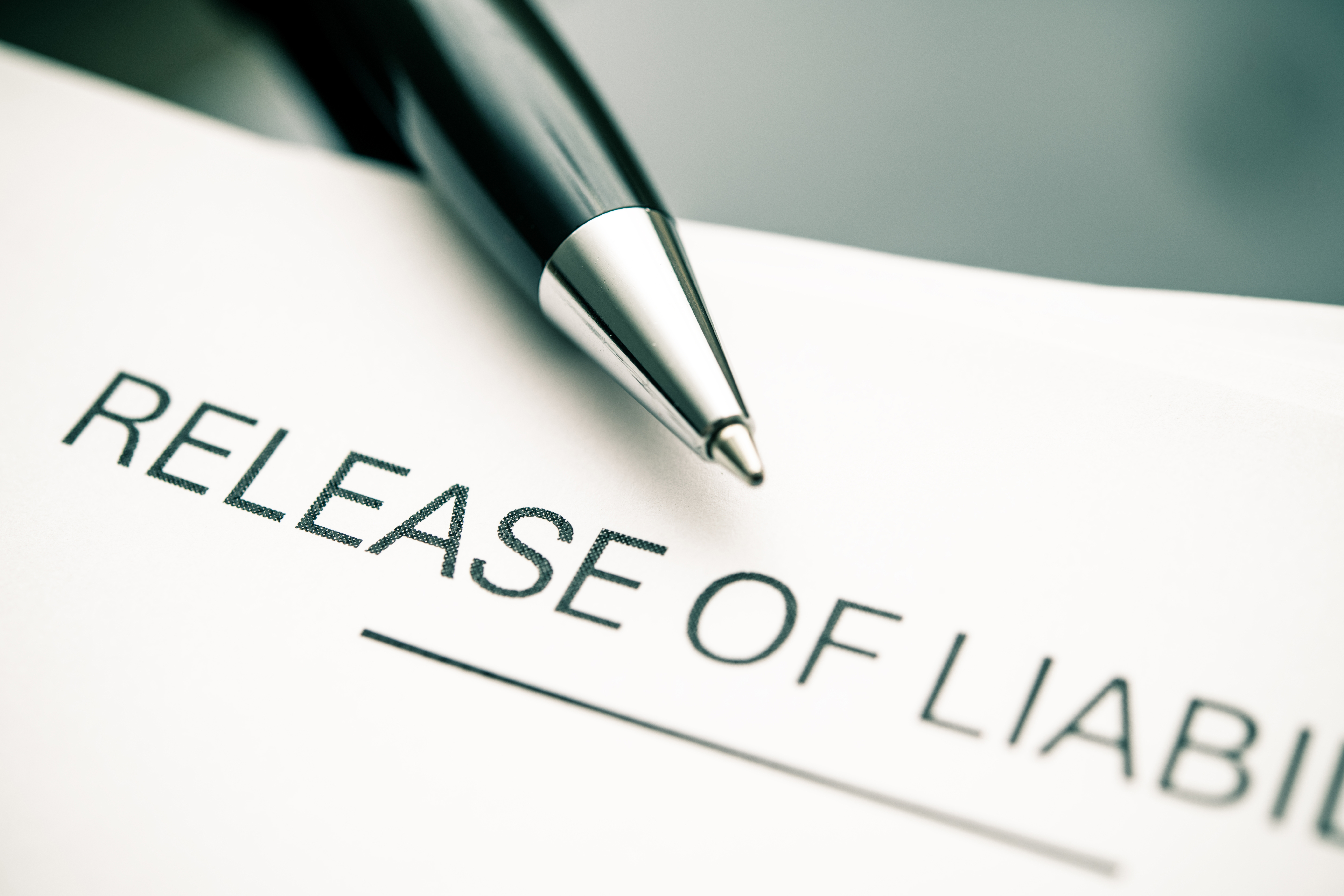 Release of Liability