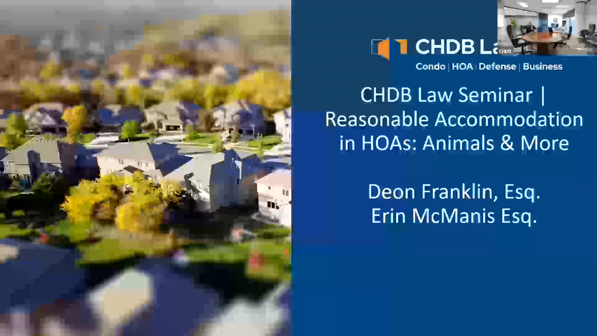 Reasonable Accommodation in HOAs: Animals & More