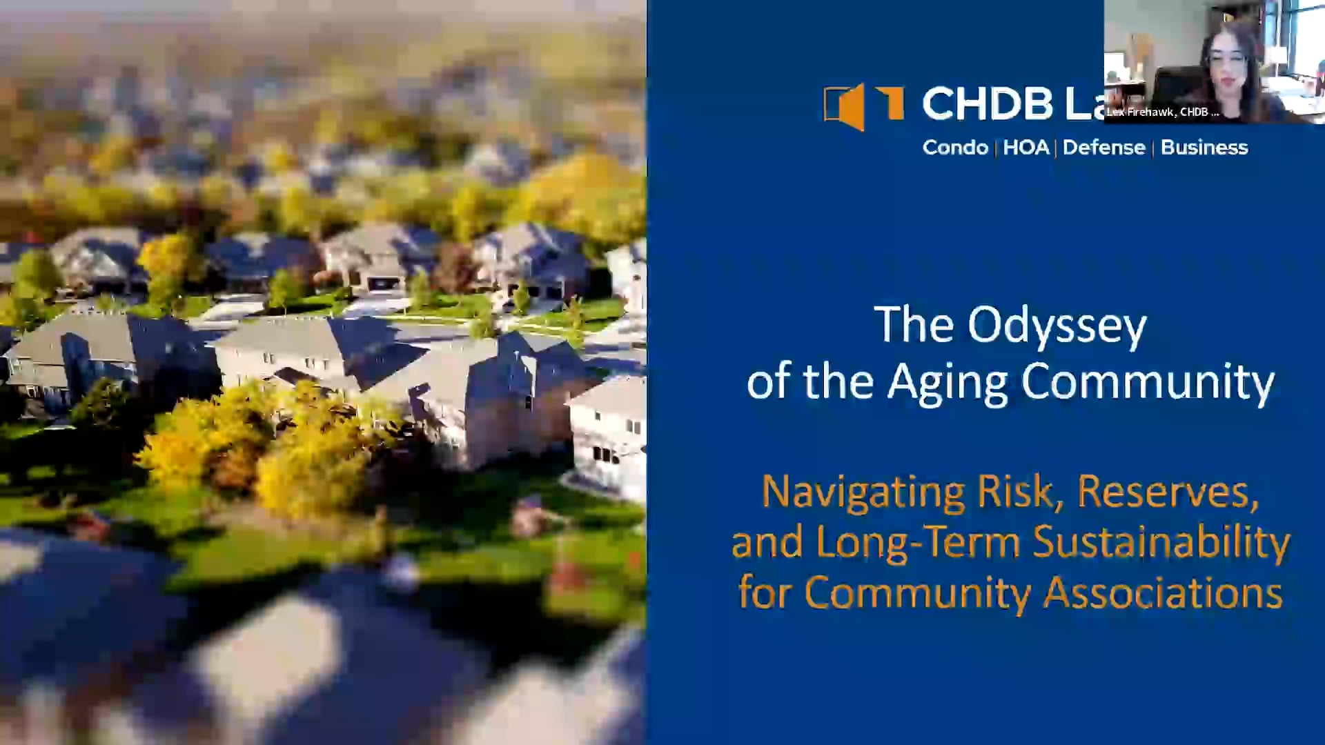 Aging Communities: the Odyssey through 2046